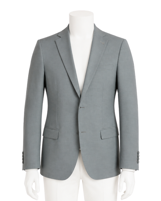 Abito Monopetto Sartoriale Verde Acqua - Slim Fit Elegante